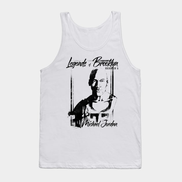 Michael Jordan / Legend of Brooklyn Tank Top by Kotolevskiy